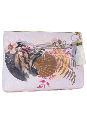 Large Tassel Pouch, Tiger Roar - REG $24.00 - SALE 50% OFF