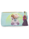 Solar Blooms Small Tassel Pouch