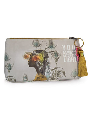 universe small tassel pouch front