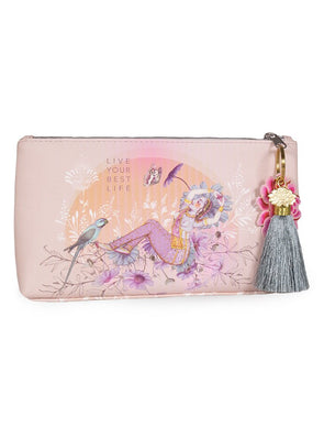 best life small tassel pouch