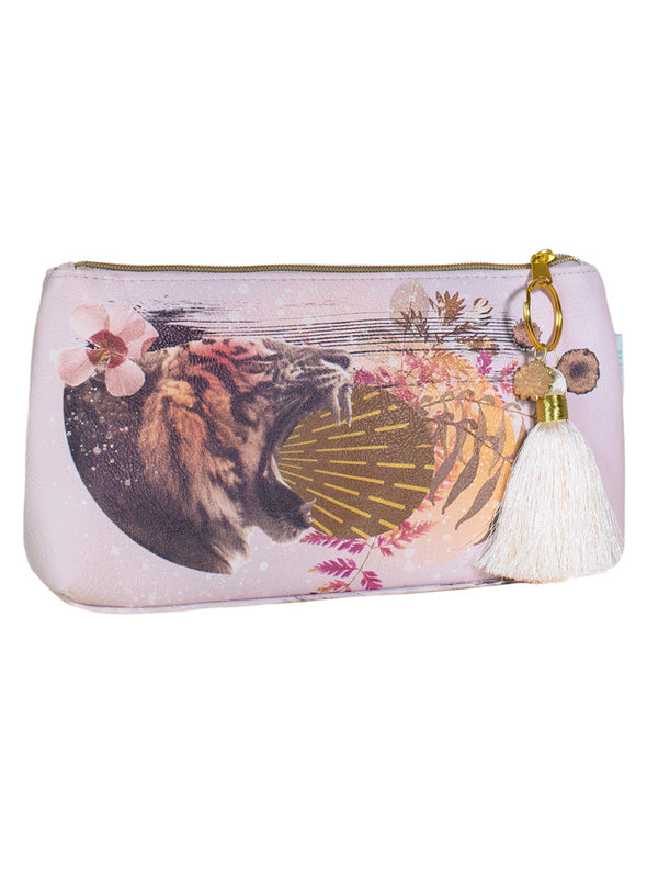 Small Tassel Pouch, Tiger Roar - REG $15.50 - SALE 50% OFF
