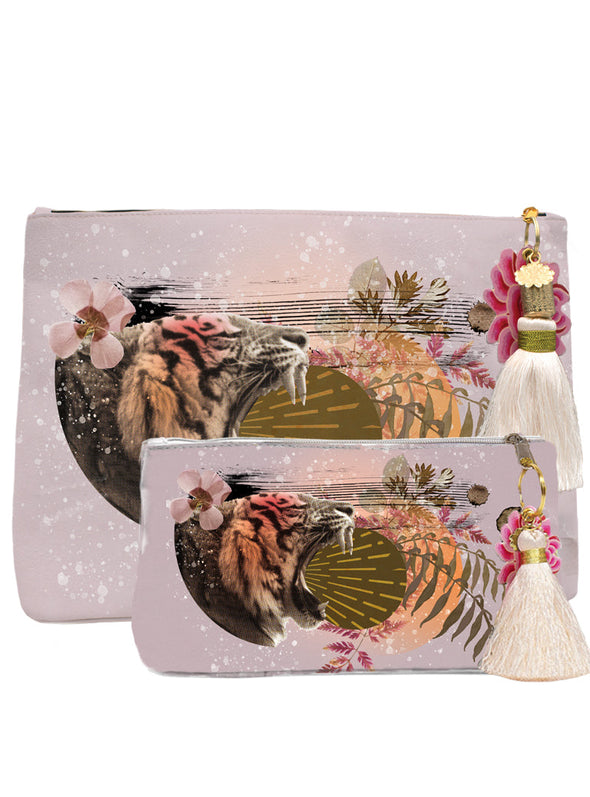 papaya tassel pouch tiger roar set