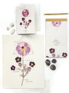 violet glow art and stationery