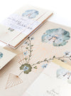 gratitude geo stationery set