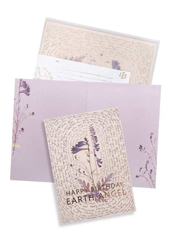 Earth Angel Greeting Card with envelope