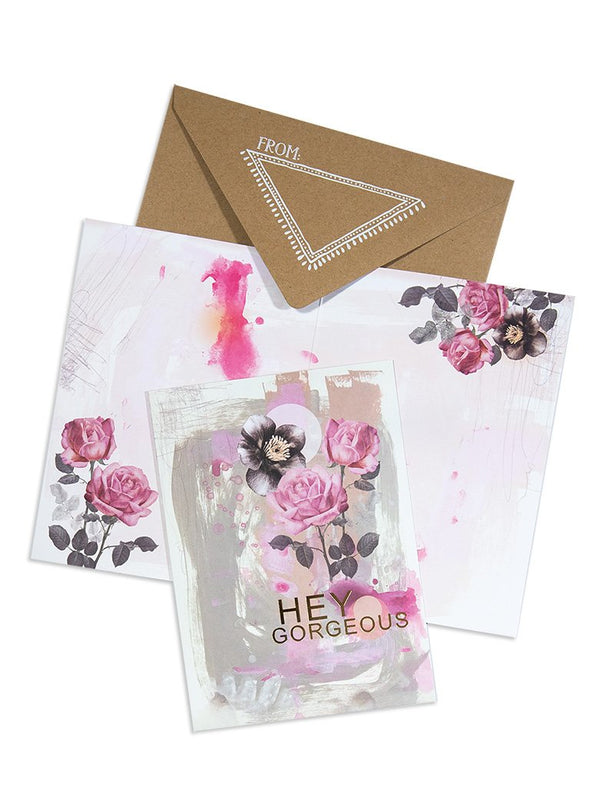 hey gorgeous greeting card collage