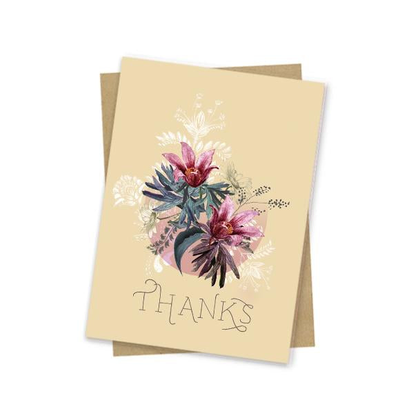 Thanks Blossom Mini Card