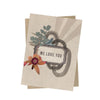papaya love you mini greeting card 
