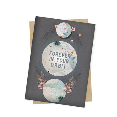 Mini Greeting Card, Orbit