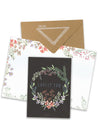 lovely you greeting card collage on white