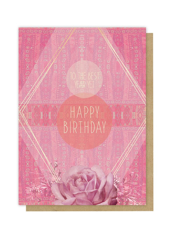 Happy Birthday Greeting Card