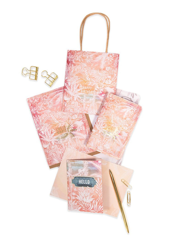 jungle magic stationery set