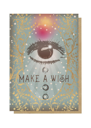 make a wish papaya feminine greeting card front