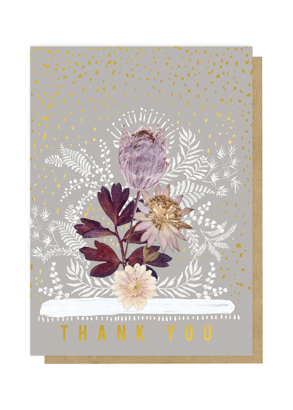 Greeting Card, Thank You Flowers
