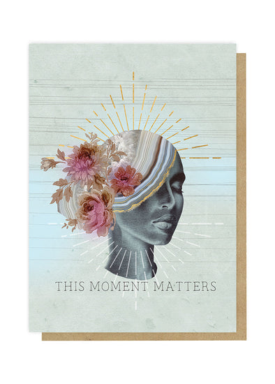 papaya moment matters greeting card