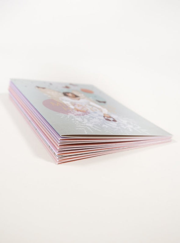 stack of greeting cards